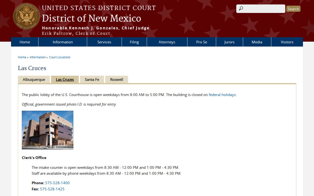 Closest federal courthouse route for Hidalgo County arrest warrant questions
